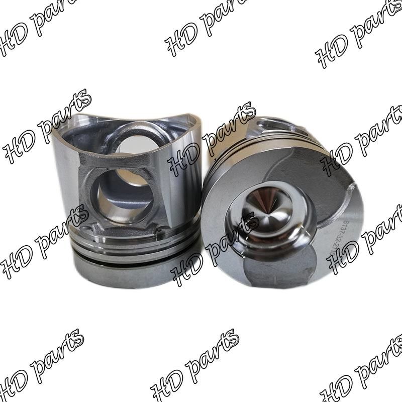 6137-32-2110 6137-32-201 Diesel Engine Piston 4D105 S4D105-5A S4D105-5B PC220-2 PC220LC-2