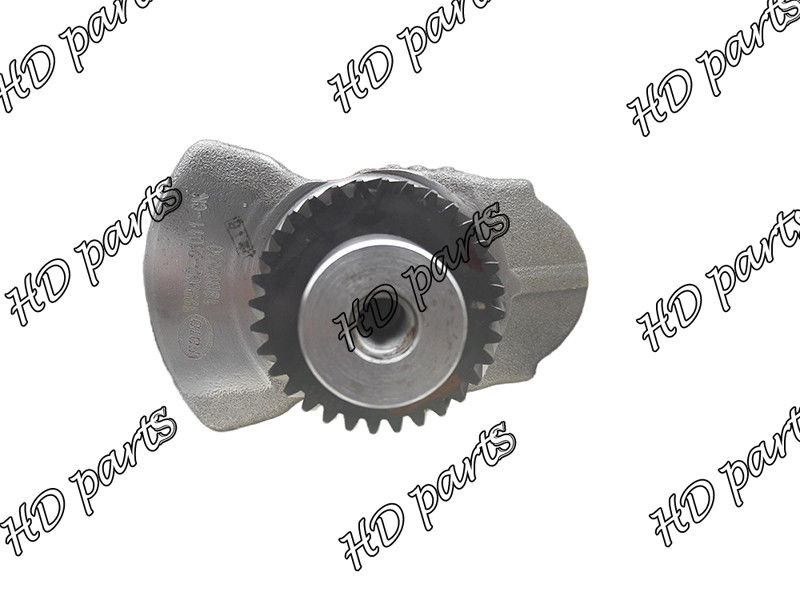 4TNV94 Forged Steel With Teeth Engine Crankshaft Spare Part 129902-21011 For Yanmar