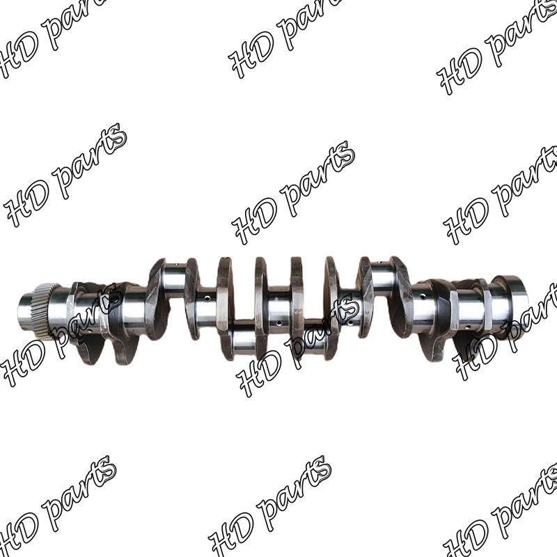 4TNV94 Forged Steel With Teeth Engine Crankshaft Spare Part 3917320 3905625 For Cummins