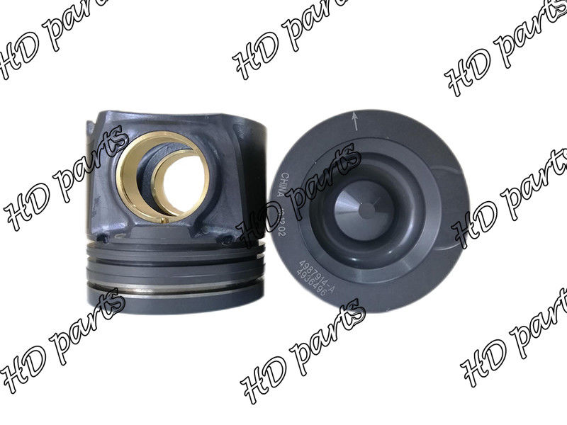 8.9L 6LTAA ISB6.7 ISB6.7L Inlaid copper sleeve Engine Piston Part 4987914 4936496 For Cummins