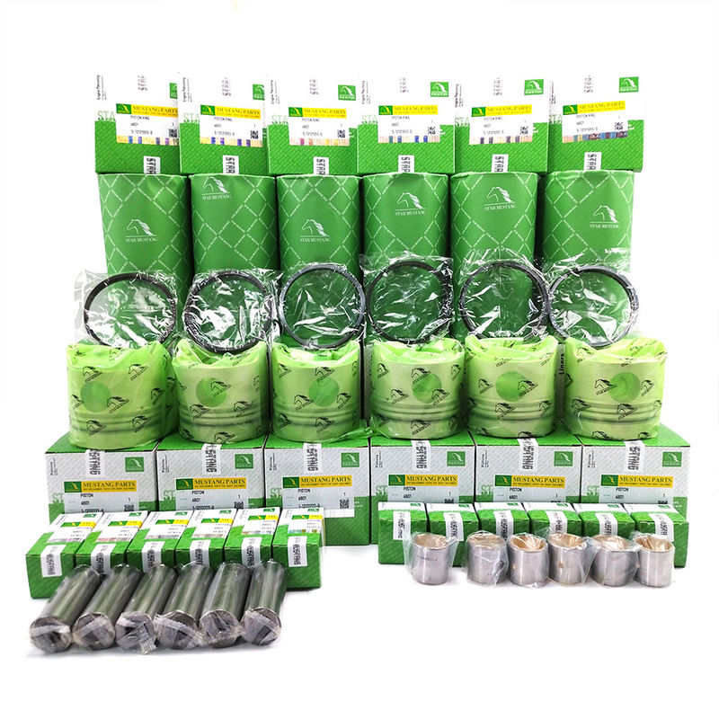 6BD1 Cylinder Liner Piston Kit Rign 1-11261118-0 1-12111777-0 5-12121055-0 For Isuzu Excavator Engine