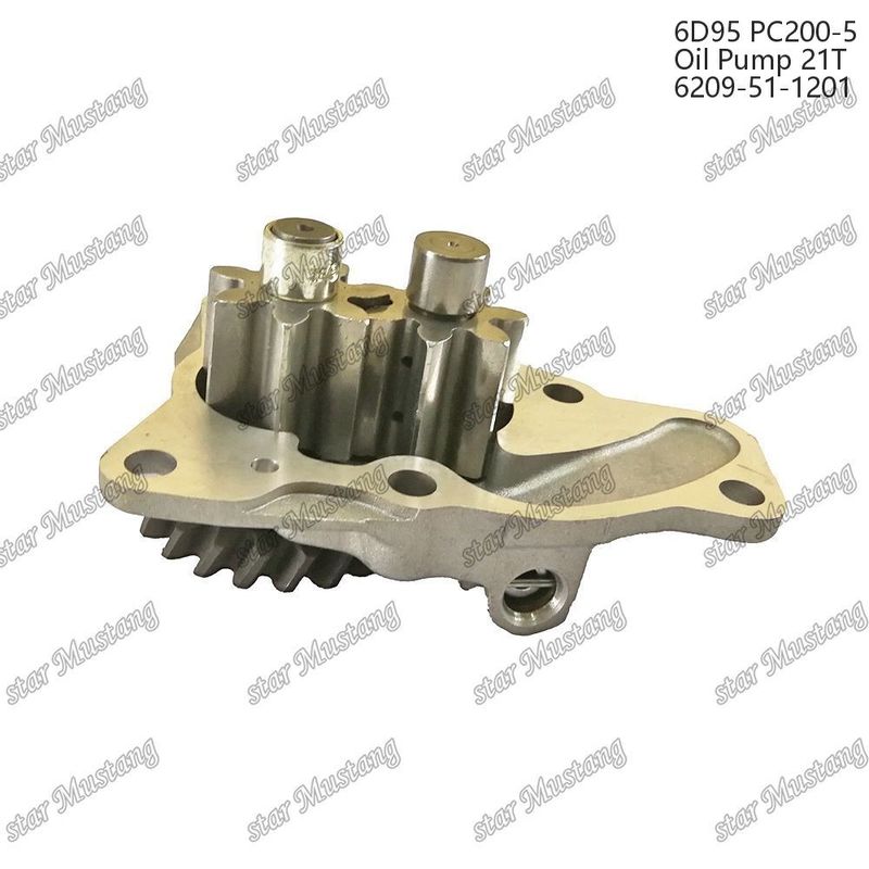 6d95 Pc200-5 Engine Oil Pump 6209-51-1201 Suitable For Komatsu Diesel Engines Parts