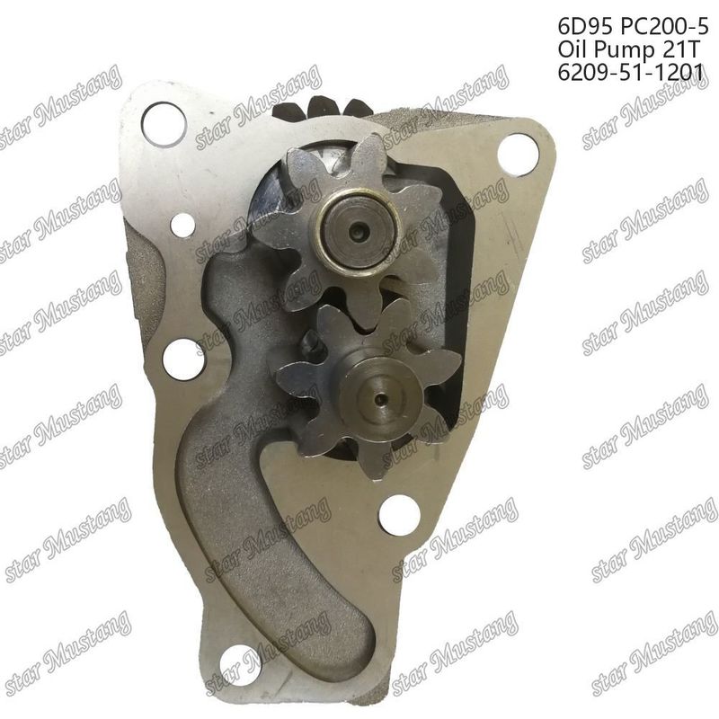 6d95 Pc200-5 Engine Oil Pump 6209-51-1201 Suitable For Komatsu Diesel Engines Parts