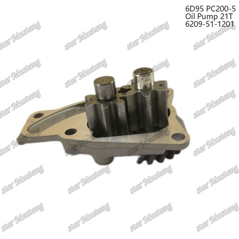 6d95 Pc200-5 Engine Oil Pump 6209-51-1201 Suitable For Komatsu Diesel Engines Parts