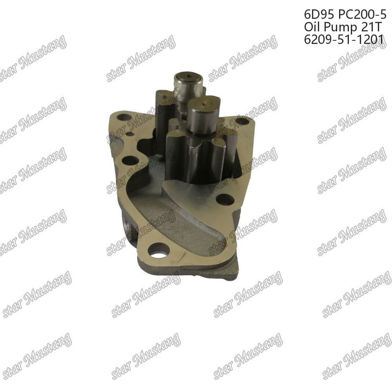 6d95 Pc200-5 Engine Oil Pump 6209-51-1201 Suitable For Komatsu Diesel Engines Parts