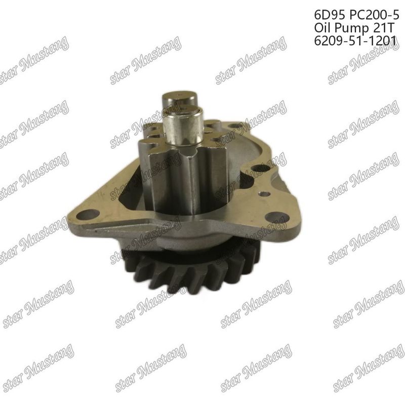 6d95 Pc200-5 Engine Oil Pump 6209-51-1201 Suitable For Komatsu Diesel Engines Parts