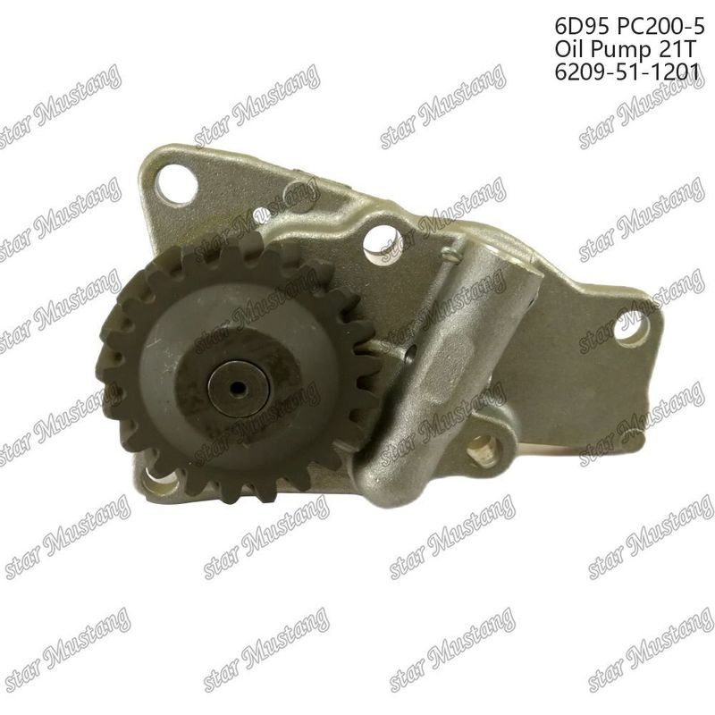 6d95 Pc200-5 Engine Oil Pump 6209-51-1201 Suitable For Komatsu Diesel Engines Parts
