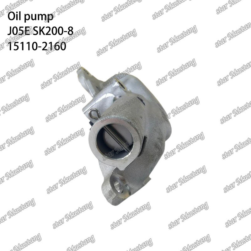 J05e Sk200-8 Sk210lc-8 Sk250-8 Sk260lc-8  Diesel Engine Oil Pump 15110-2160 15110-2160a For Hino
