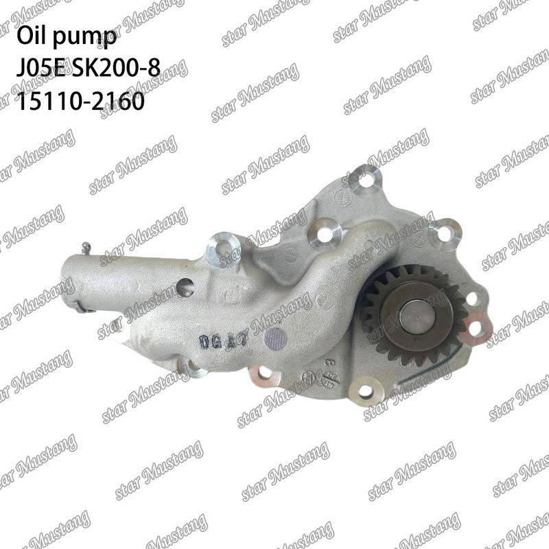 J05e Sk200-8 Sk210lc-8 Sk250-8 Sk260lc-8  Diesel Engine Oil Pump 15110-2160 15110-2160a For Hino