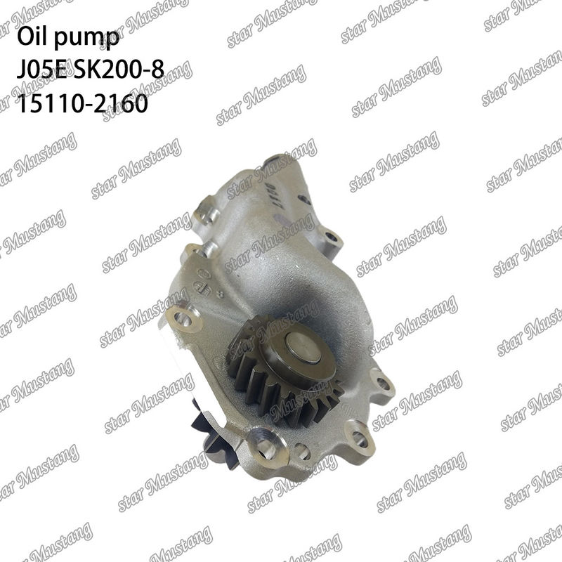 J05e Sk200-8 Sk210lc-8 Sk250-8 Sk260lc-8  Diesel Engine Oil Pump 15110-2160 15110-2160a For Hino