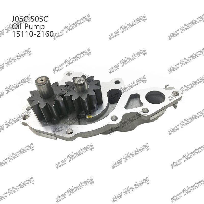 J05C S05C SK200-8 SK210-8 SK250-8 SK260-8 SK260-8E Oil Pump 15110-2160 For Hino Engine Repair Parts