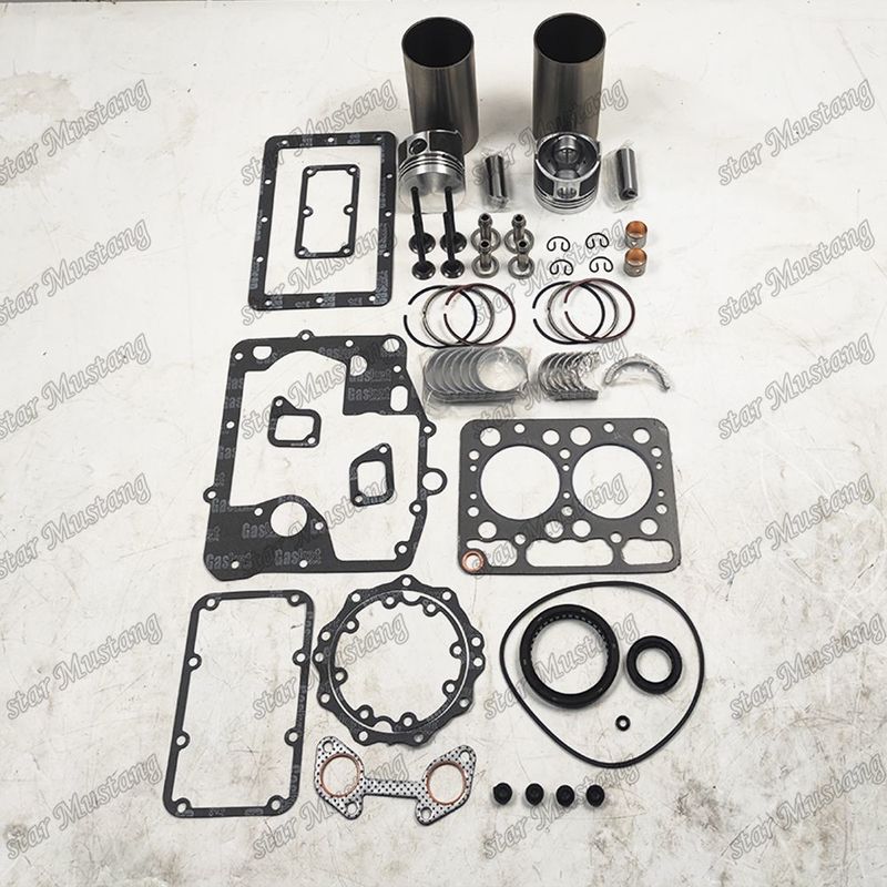 Z500 Overhaul Rebuild Kit Cylinder Liner Piston With Pin Kit Valve Seat Valve Guide Gasket Kit For Kubota Engine