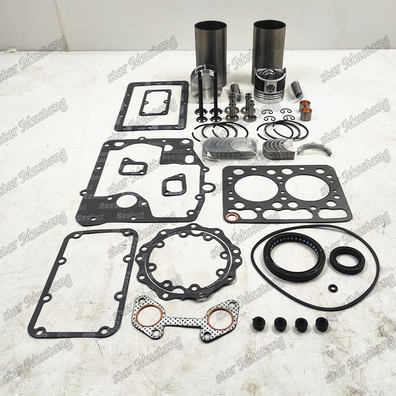 Z500 Overhaul Rebuild Kit Cylinder Liner Piston With Pin Kit Valve Seat Valve Guide Gasket Kit For Kubota Engine