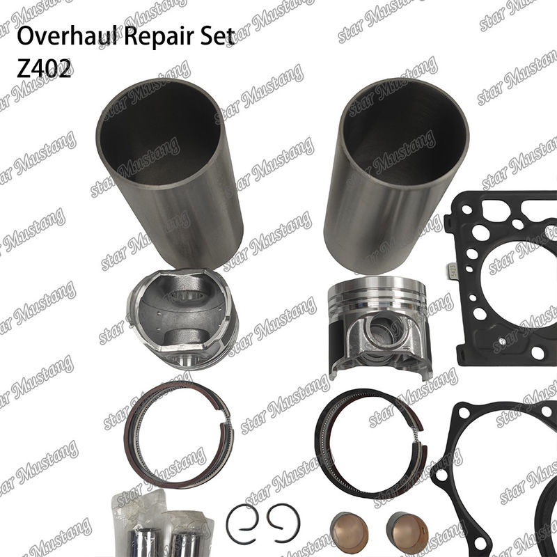 Z402 Overhaul Rebuild Kit Cylinder Liner Piston With Pin Kit Valve Seat Valve Guide Gasket Kit For Kubota Engine