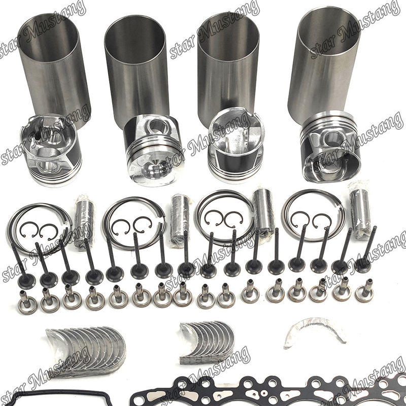 YD25 Overhaul Rebuild Kit Cylinder Liner Piston With Pin Kit Valve Seat Valve Guide Gasket Kit For Kubota Engine