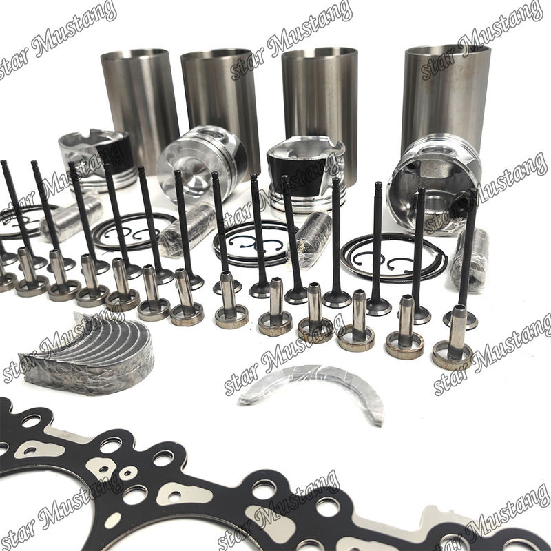 YD25 Overhaul Rebuild Kit Cylinder Liner Piston With Pin Kit Valve Seat Valve Guide Gasket Kit For Kubota Engine