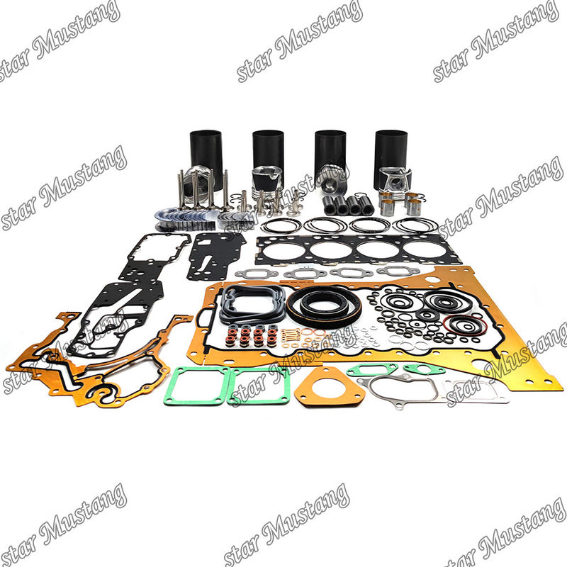 S4D104-1 F4GE Overhaul Rebuild Kit Cylinder Liner Piston With Pin Kit Valve Seat Valve Guide Gasket Kit For Komatsu