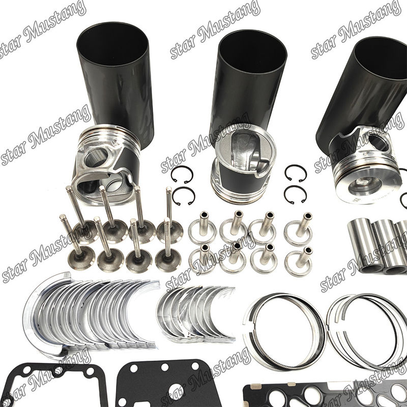 S4D104-1 F4GE Overhaul Rebuild Kit Cylinder Liner Piston With Pin Kit Valve Seat Valve Guide Gasket Kit For Komatsu