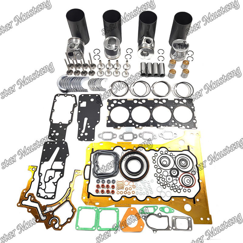 S4D104-1 F4GE Overhaul Rebuild Kit Cylinder Liner Piston With Pin Kit Valve Seat Valve Guide Gasket Kit For Komatsu