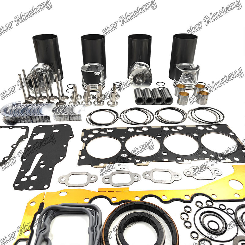 S4D104-1 F4GE Overhaul Rebuild Kit Cylinder Liner Piston With Pin Kit Valve Seat Valve Guide Gasket Kit For Komatsu