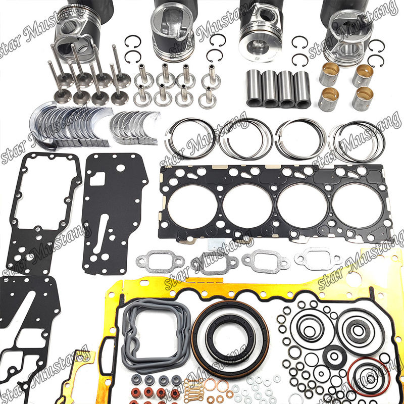 S4D104-1 F4GE Overhaul Rebuild Kit Cylinder Liner Piston With Pin Kit Valve Seat Valve Guide Gasket Kit For Komatsu