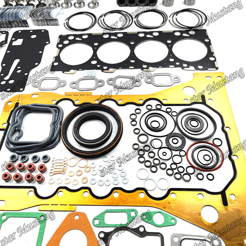 S4D104-1 F4GE Overhaul Rebuild Kit Cylinder Liner Piston With Pin Kit Valve Seat Valve Guide Gasket Kit For Komatsu