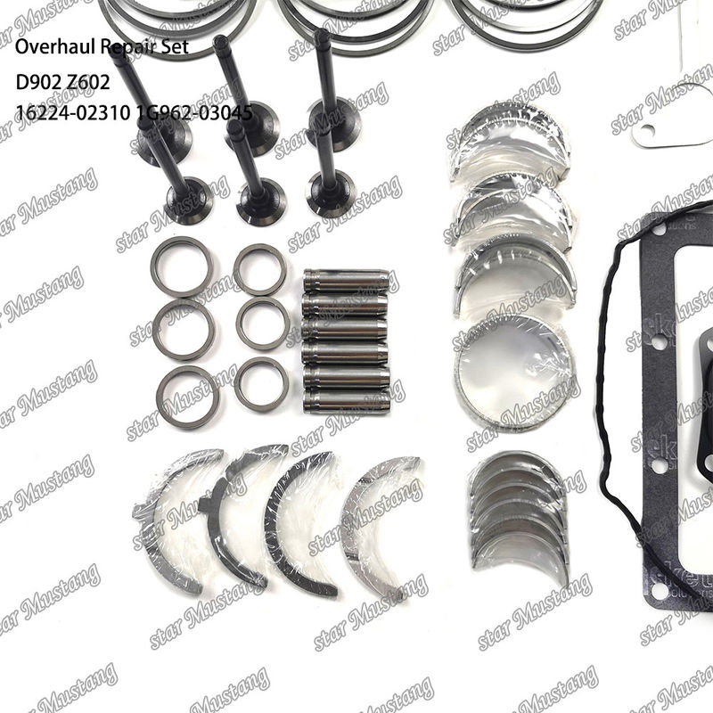 Z602 D902 Overhaul Repair Kit Cylinder Liner Piston Kit Gasket Kit 16224-02310 1J094-21770 1G962-03045 For Doosan