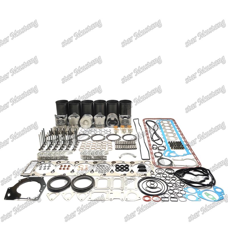 6HK1 EFI Overhaul Repair Kit Cylinder Liner Piston Kit Gasket Kit Valve Seat Guide Main And Con Rod Bearing For Isuzu