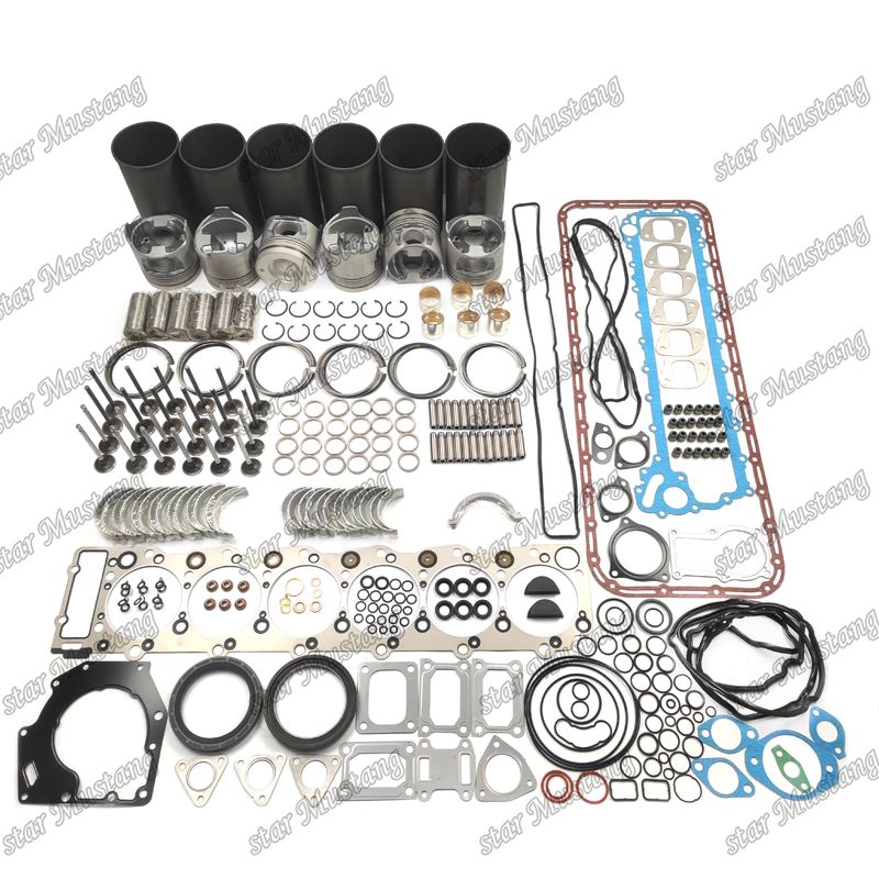 6HK1 EFI Overhaul Repair Kit Cylinder Liner Piston Kit Gasket Kit Valve Seat Guide Main And Con Rod Bearing For Isuzu