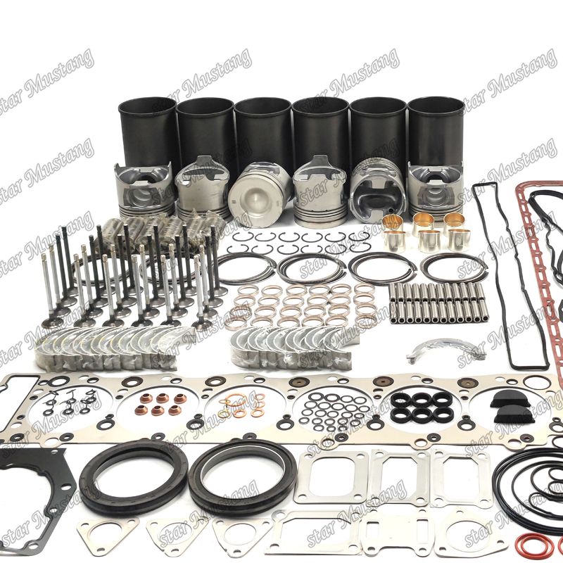 6HK1 EFI Overhaul Repair Kit Cylinder Liner Piston Kit Gasket Kit Valve Seat Guide Main And Con Rod Bearing For Isuzu