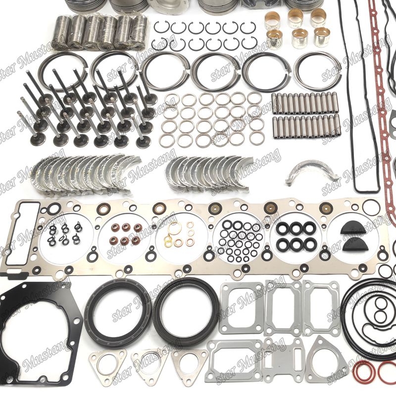 6HK1 EFI Overhaul Repair Kit Cylinder Liner Piston Kit Gasket Kit Valve Seat Guide Main And Con Rod Bearing For Isuzu