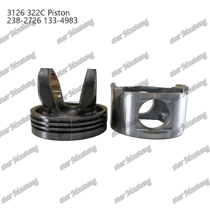 Piston 3126 322C Combustion Chamber 74mm 238-2726 133-4983 Suitable For Caterpillar Diesel Engine Parts