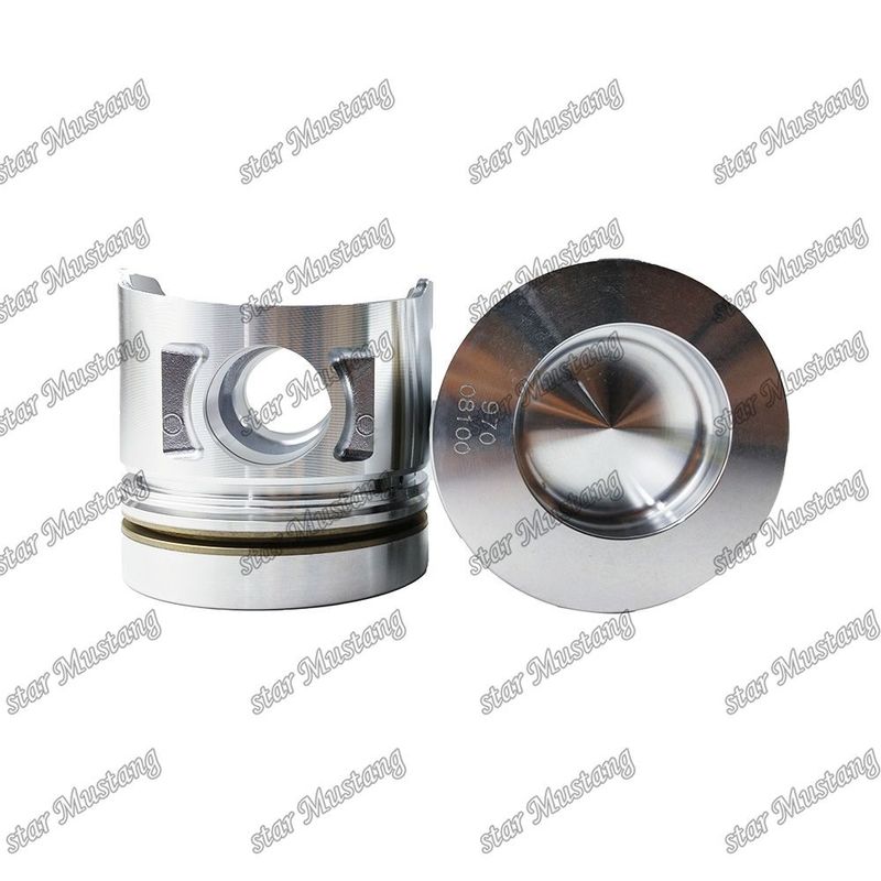 Piston S6K S6KT 3066 Bright Surface Without Internal Cooling 60 Combustion Chamber 34317-08100 For Mitsubishi