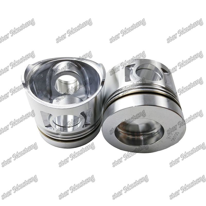 Piston S6K S6KT 3066 Bright Surface Without Internal Cooling 60 Combustion Chamber 34317-08100 For Mitsubishi
