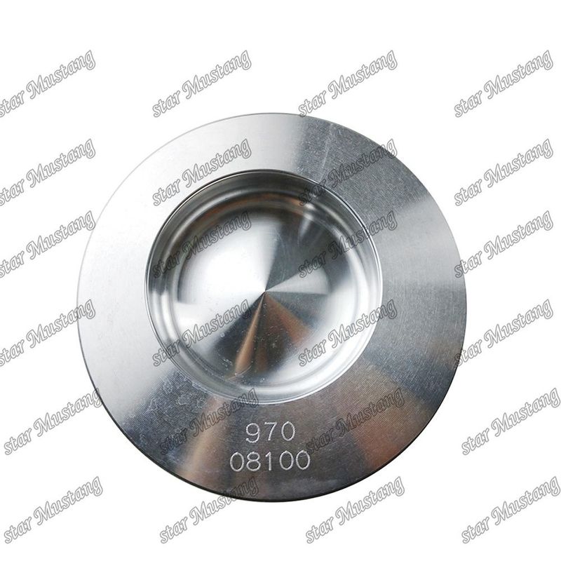 Piston S6K S6KT 3066 Bright Surface Without Internal Cooling 60 Combustion Chamber 34317-08100 For Mitsubishi
