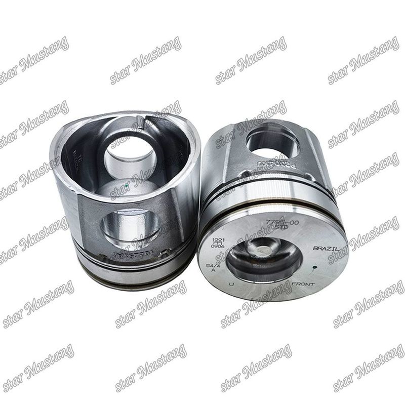 Piston 4BT 4D102 6BT 6BT5.9 6D102 50mm Combustion Chamber 6738-31-2110 6738-31-2111 3957795 3807795 For Cummins Komatsu