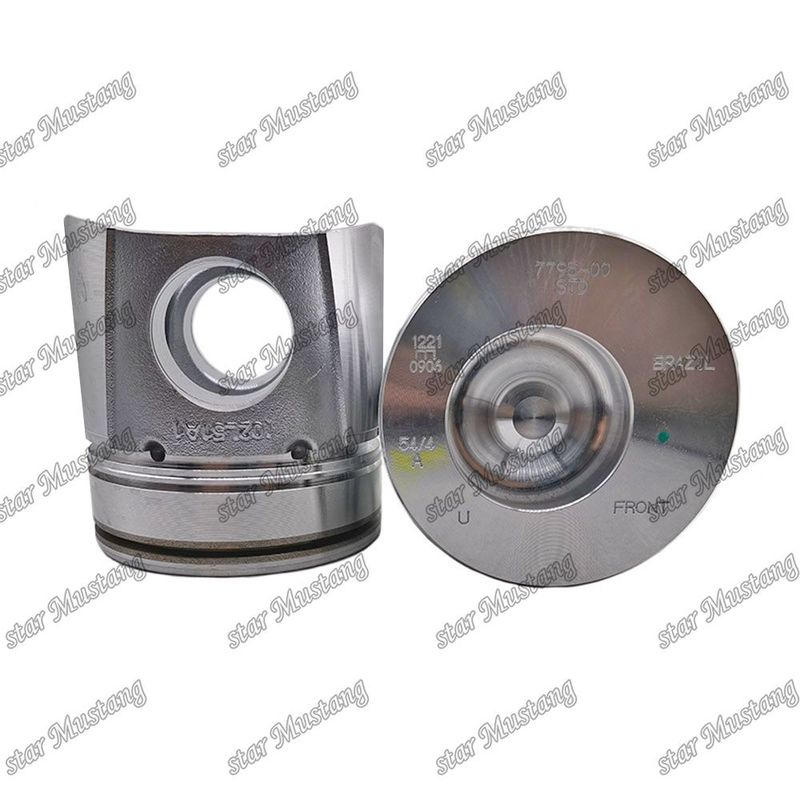 Piston 4BT 4D102 6BT 6BT5.9 6D102 50mm Combustion Chamber 6738-31-2110 6738-31-2111 3957795 3807795 For Cummins Komatsu