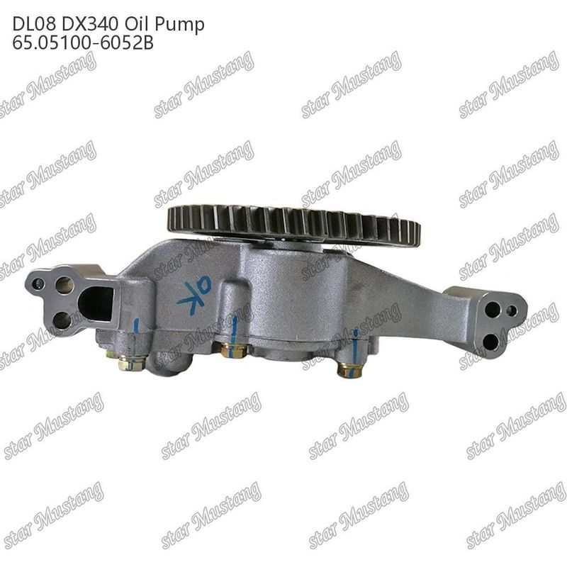 DL08 DX340 Oil Pump 65.05100-6052B For Doosan Daewoo Engine Spare Parts