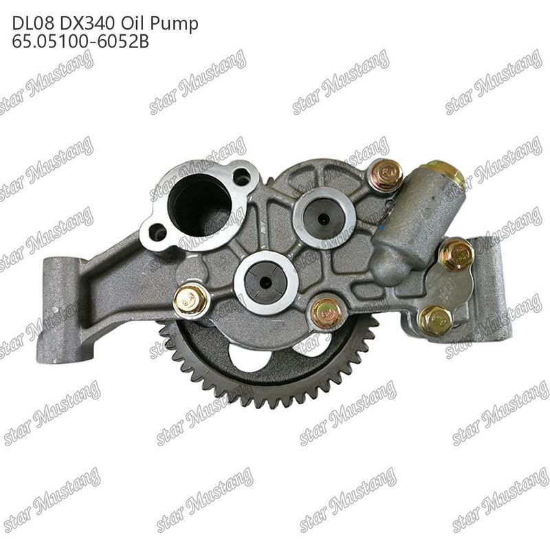 DL08 DX340 Oil Pump 65.05100-6052B For Doosan Daewoo Engine Spare Parts