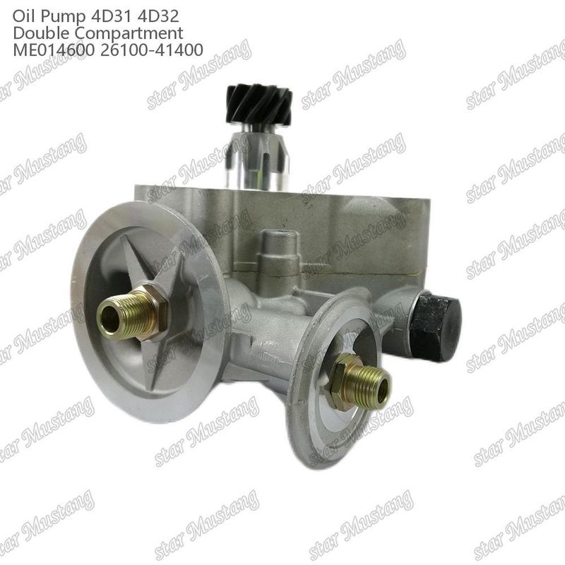 Engine Oil Pump 4D31 4D32 Double Thermostat ME014600 26100-41400 For Mitsubishi Engine Spare Parts