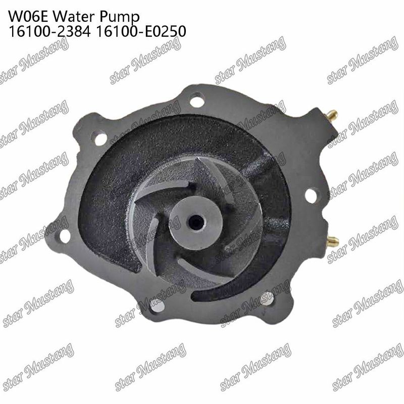 W06E Engine Water Pump 16100-2384 16100-E0250 For HINO Engine Spare Parts