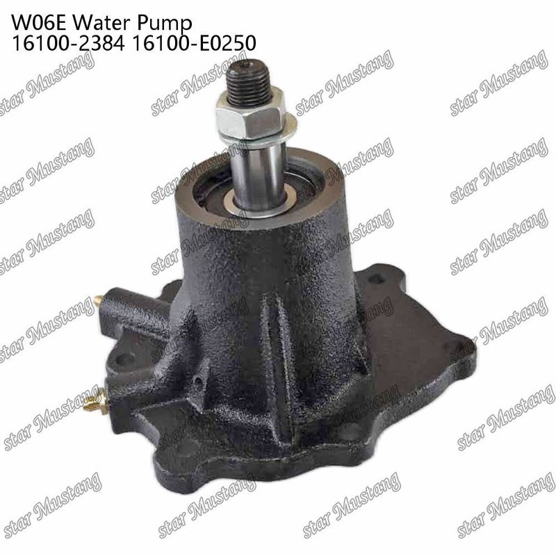 W06E Engine Water Pump 16100-2384 16100-E0250 For HINO Engine Spare Parts