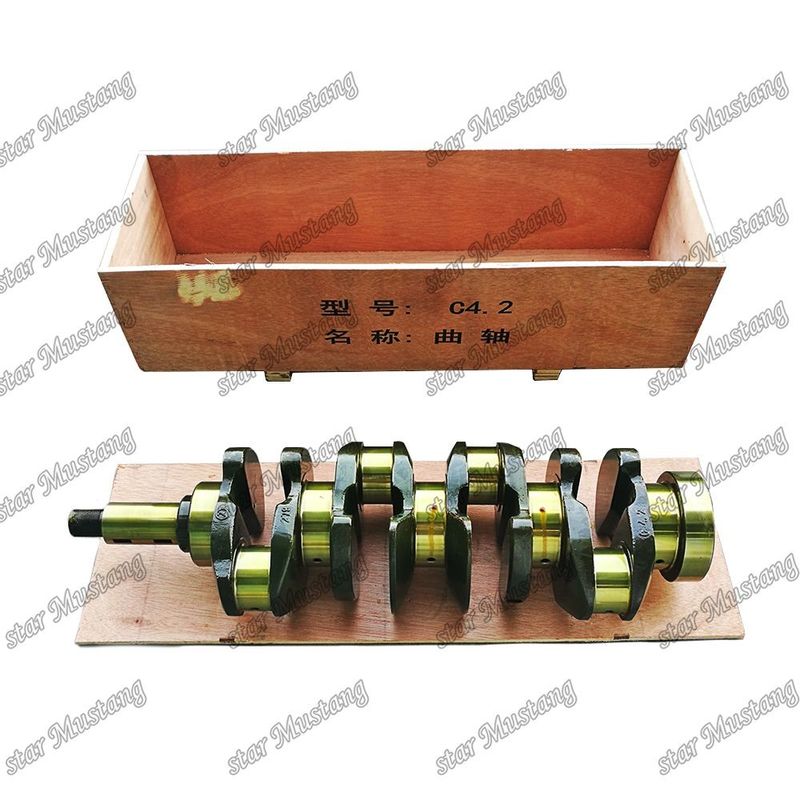 Crankshaft C4.2 2964710 296-4710 Cast Steel For Caterpillar Diesel Engine Repair Parts