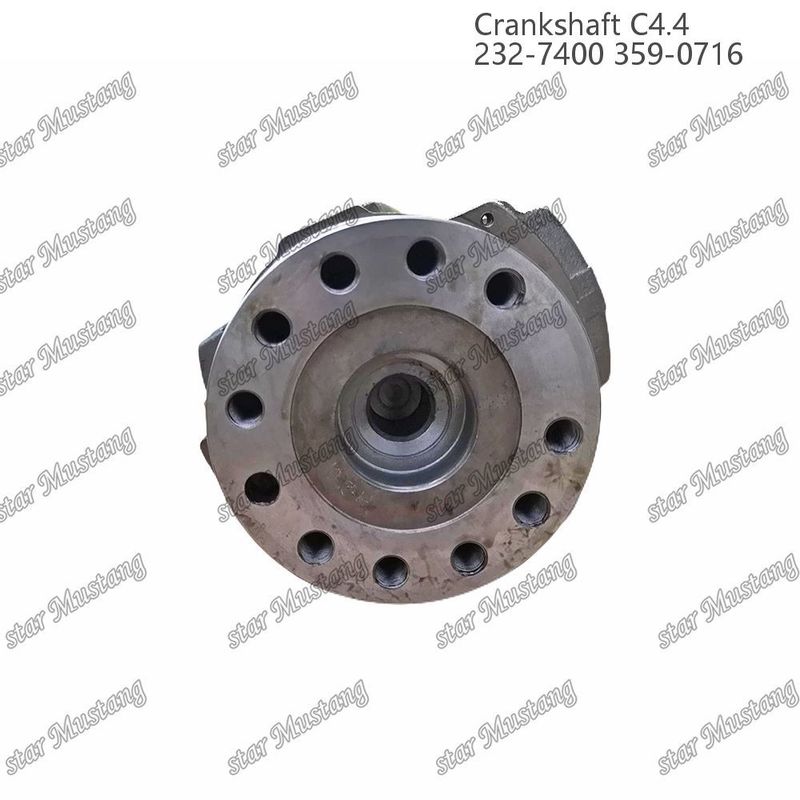 Crankshaft C4.4 Forged Steel EFI 63mm With Spline 232-7400 359-071 For Caterpillar Diesel Engine Repair Parts