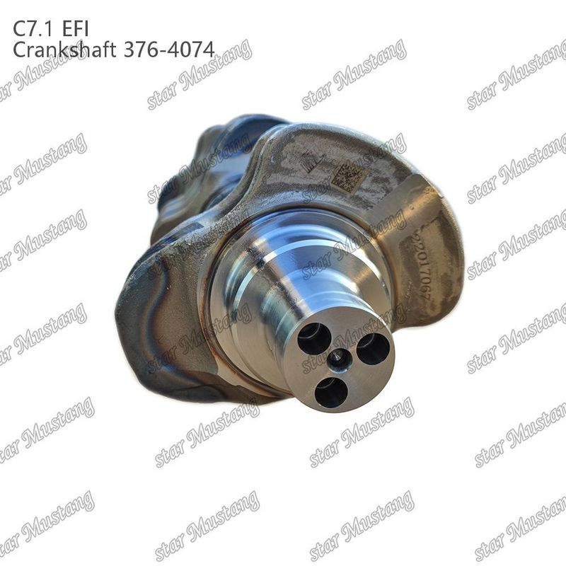 Crankshaft C7.1 Forged Steel 376-4074 Electric Injection For Caterpillar Diesel Engine Repair Parts