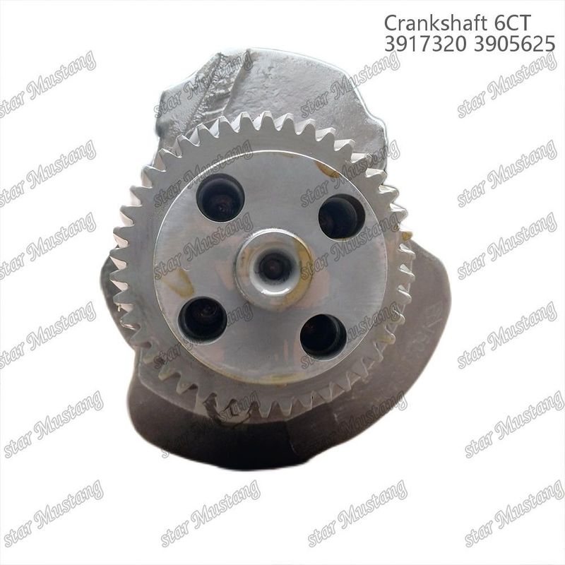 Crankshaft 6CT 3917320 3905625 Forged Steel With Gear For Cummins Diesel Engine Repair Parts