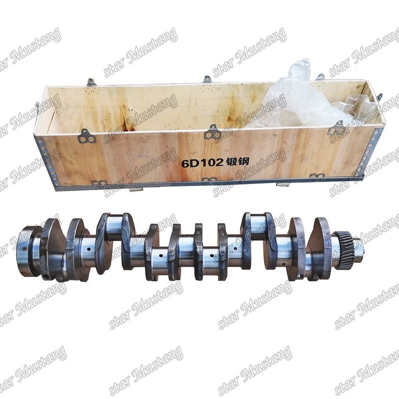 Crankshaft 6D102 6BT 6BT5.9 Forged Steel 6735-01-1310 3907804 3929037 3908032 For Cummins Diesel Engine Repair Parts