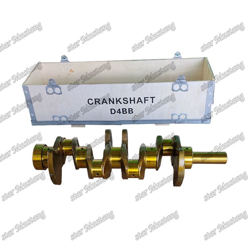 D4BB Engine Crankshaft 23111-42200 23111-42011 23111-42902 For HYUNDAI Engine Spare Parts