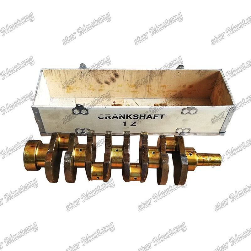 1Z Engine Crankshaft Cast Steel 13411-78300-71 For TOYOTA Engine Spare Parts