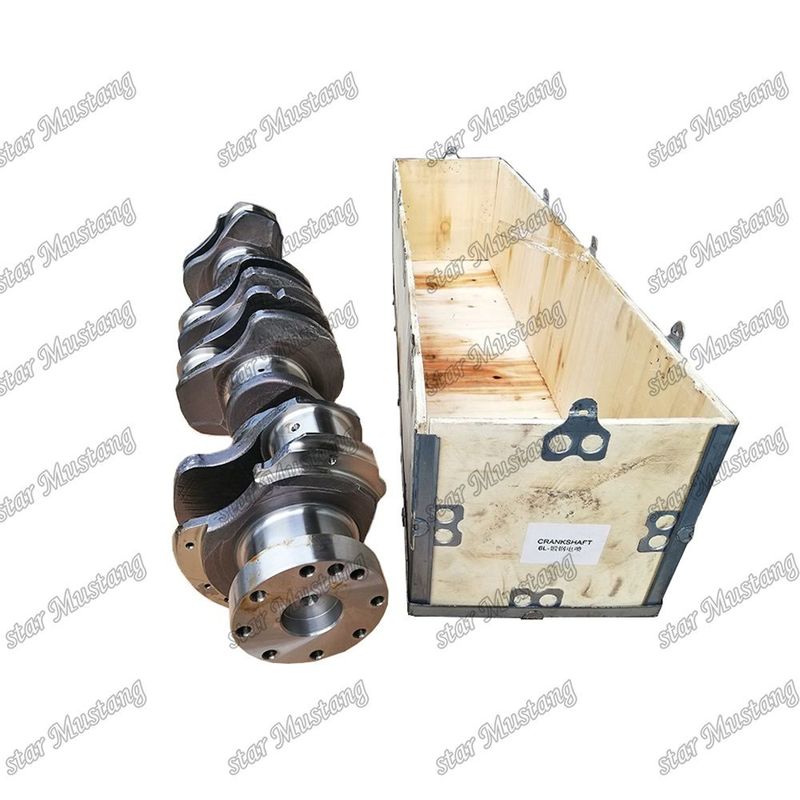 Crankshaft 6L Electric Injection Forged Steel 3965009 For Cummins Diesel Engine Repair Parts